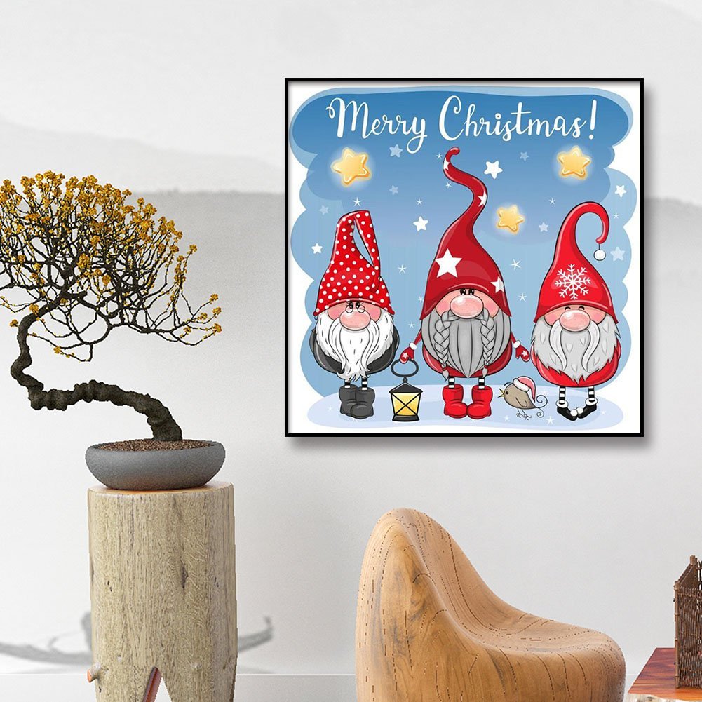 Diamond Painting - Full Round - Merry Christmas (35*35cm)