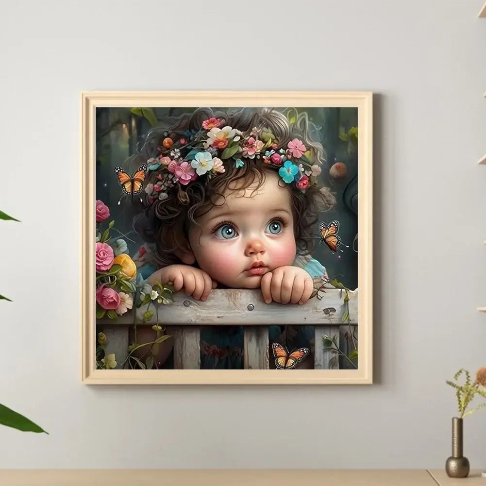 Big Eye Baby 5D DIY Diamond Painting Kit
