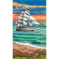 Big Size Diamond Painting - Full Round / Square - Sailboat (40*70cm)