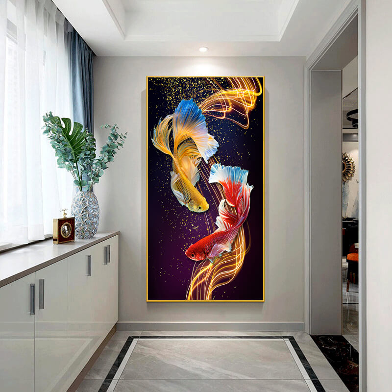 big size fish 5d diamond art