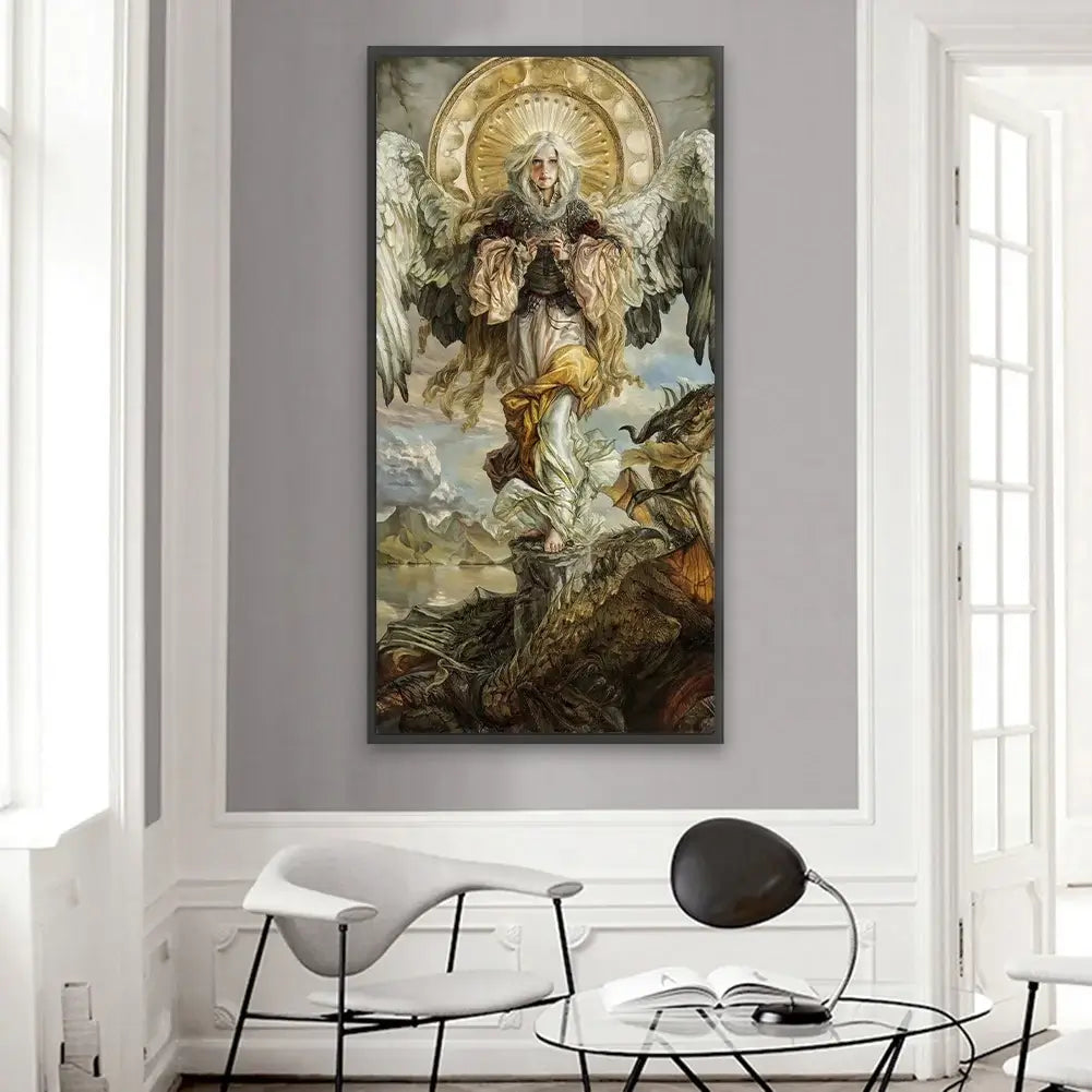 big size square diamond painting angle art kit