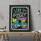 Bike Luminous Diamond Painting