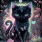black cat diamond painting kit