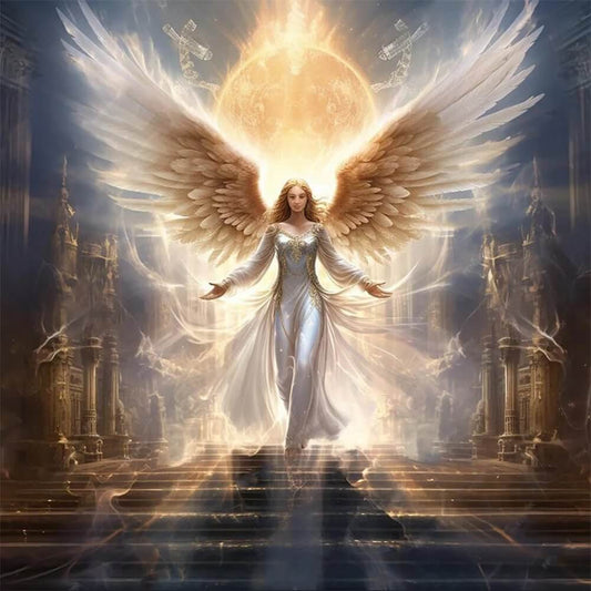 5D DIY Diamond Painting Kit - Full Round / Square - Bling Angel B