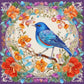 5D DIY Diamond Painting Kit - Full Round / Square - Bluebird