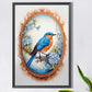 Blue Bird On Flowers 5D DIY Diamond painting KIT