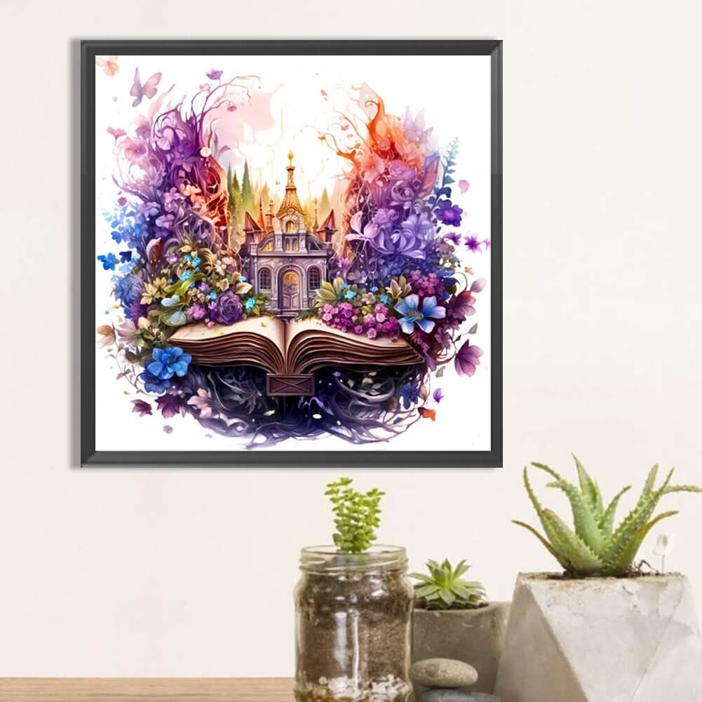 Bookish World 5D DIY Diamond Painting Kit