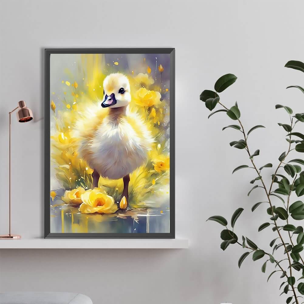 5D DIY Butterfly Diamond Painting Kit - Full Round / Square - Bossy Yellow Duck