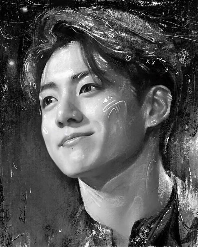 BTS South Korea Idol diamond painting 1