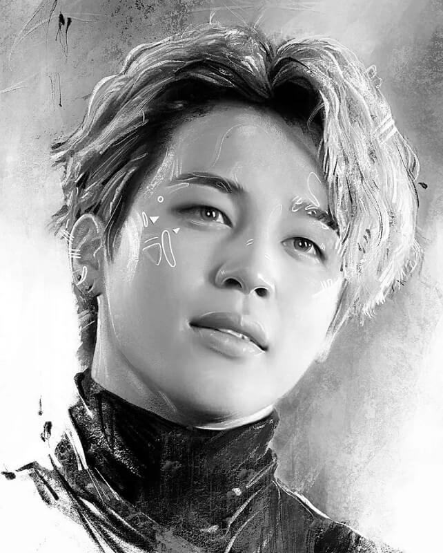 BTS South Korea Idol diamond painting 3