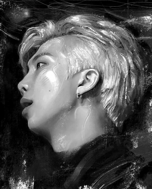 BTS South Korea Idol diamond painting 4