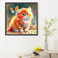 Butterfly And Kitten 5D DIY Diamond Painting