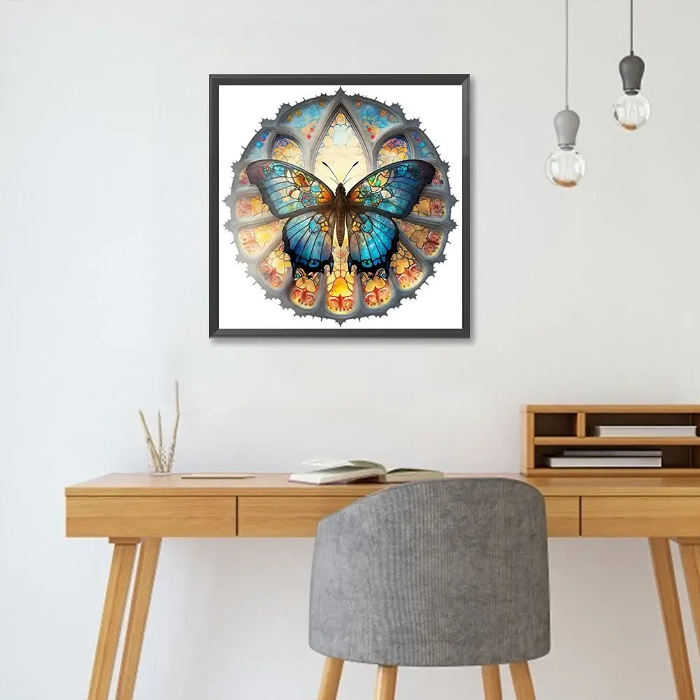 butterfly art diamond painting