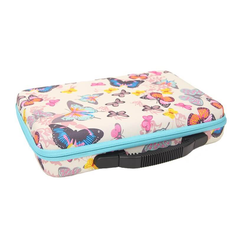 60 Bottles of Diamond Painting Beads Storage Suitcase With Butterfly Pattern