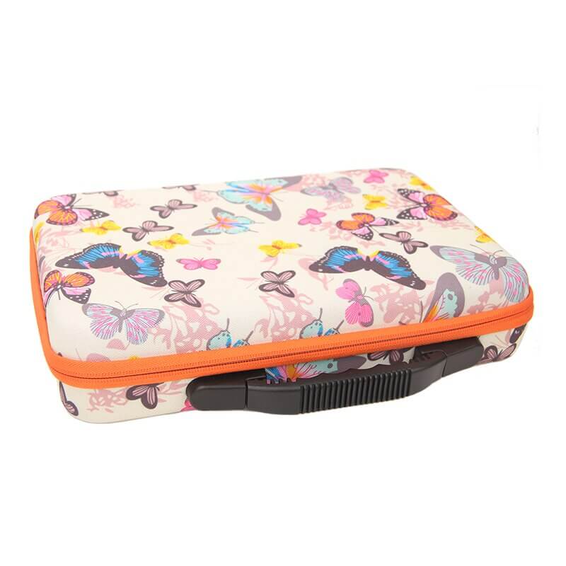 60 Bottles of Diamond Painting Beads Storage Suitcase With Butterfly Pattern