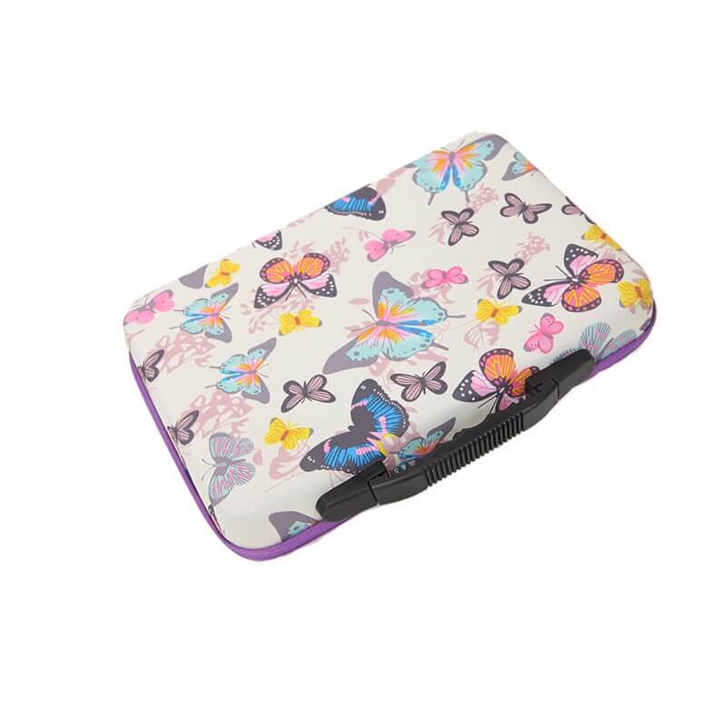 60 Bottles of Diamond Painting Beads Storage Suitcase With Butterfly Pattern