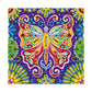 Luminous Diamond Painting - Crystal Rhinestone - Colorful Butterfly 2