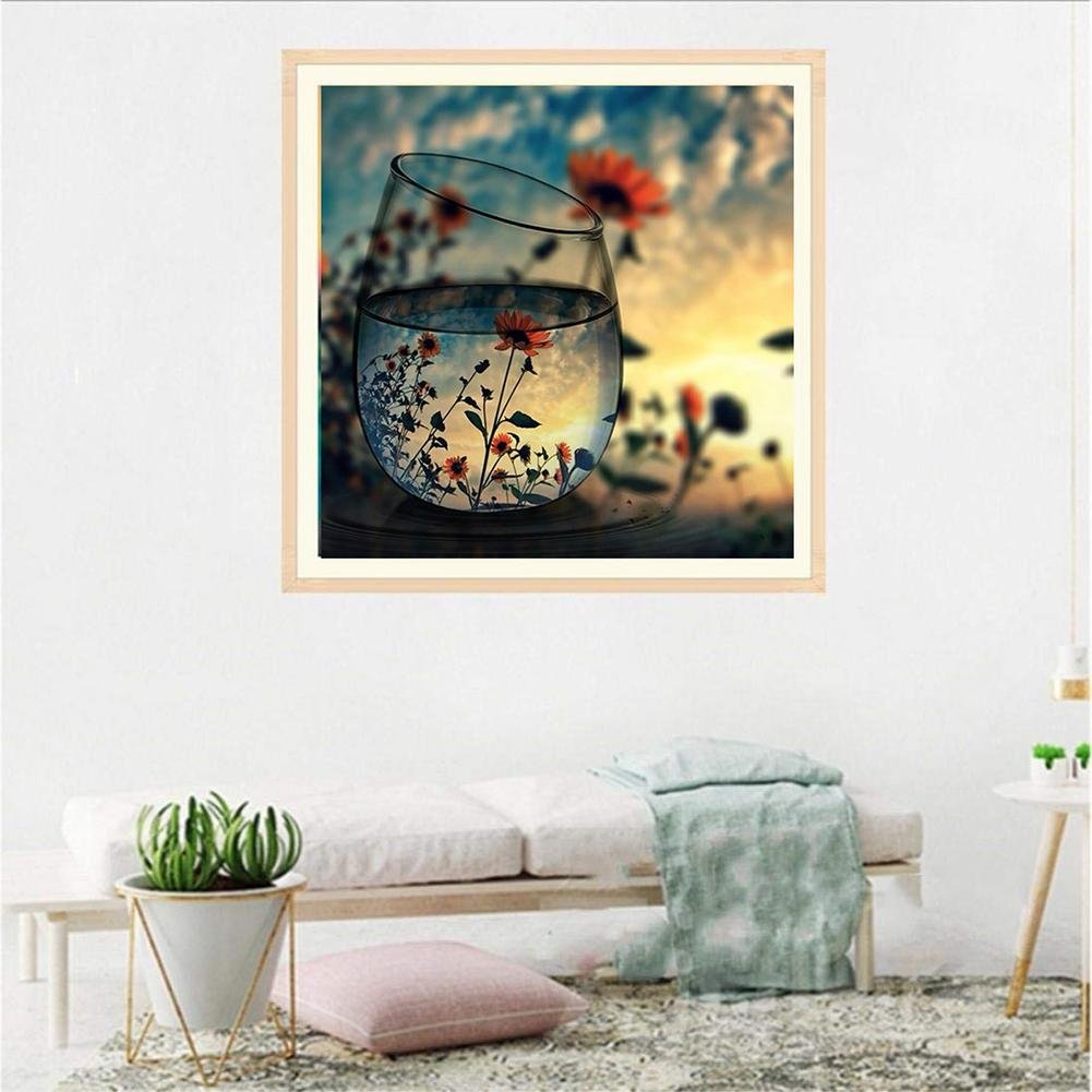 Diamond Painting - Full Round - Cup Flower A