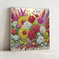 DIY Pearl Painting With Frame - Handmade Self - Adhesive Pearls - Flowers (30*30cm)