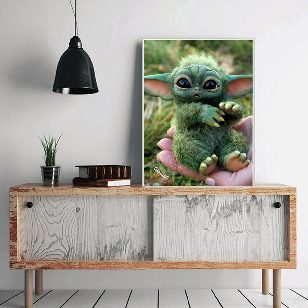 Diamond Painting - Full Round - Yoda E