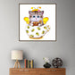 Diamond Painting - Partial Round - Cup Cat A