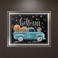 Diamond Painting - Full Round - Blue Car Blackboard