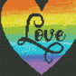 Diamond Painting - Full Round - LOVE Heart F