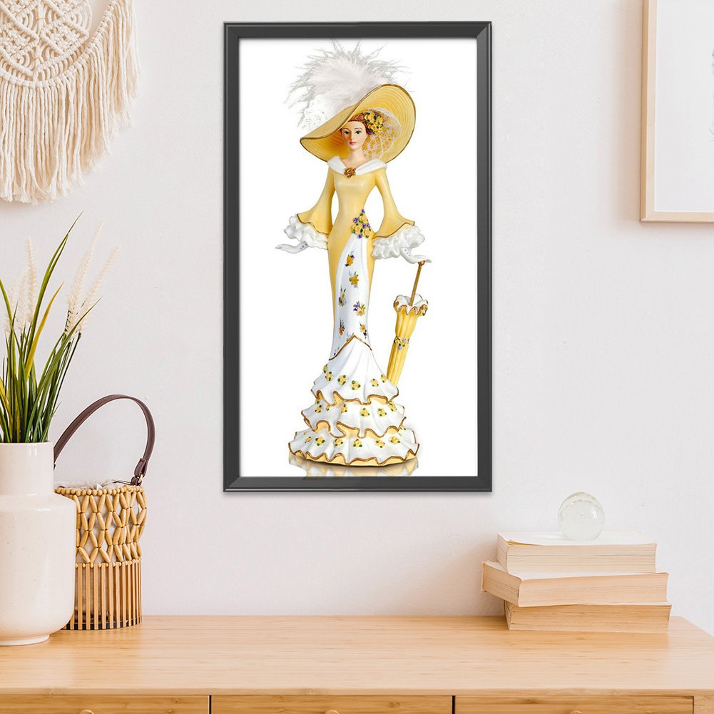 14ct Stamped Cross Stitch - Noblewoman(36*66cm) G
