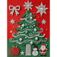 DIY Pearl Painting With Frame - Handmade Self-Adhesive Pearls - Christmas Tree (30*40cm)