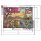Diamond Painting - Full Round - Eiffel Tower B