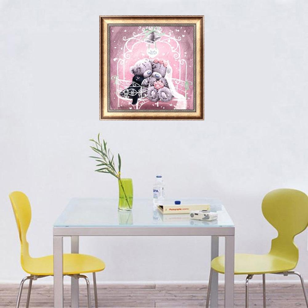 Diamond Painting - Partial Round - Bear A