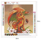 Diamond Painting - Full Round - Cute Dragon