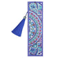 DIY Special Shaped Diamond Painting Leather Bookmark Tassel Book Marks