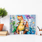 Diamond Painting - Full Round - Cartoon Dinosaur B