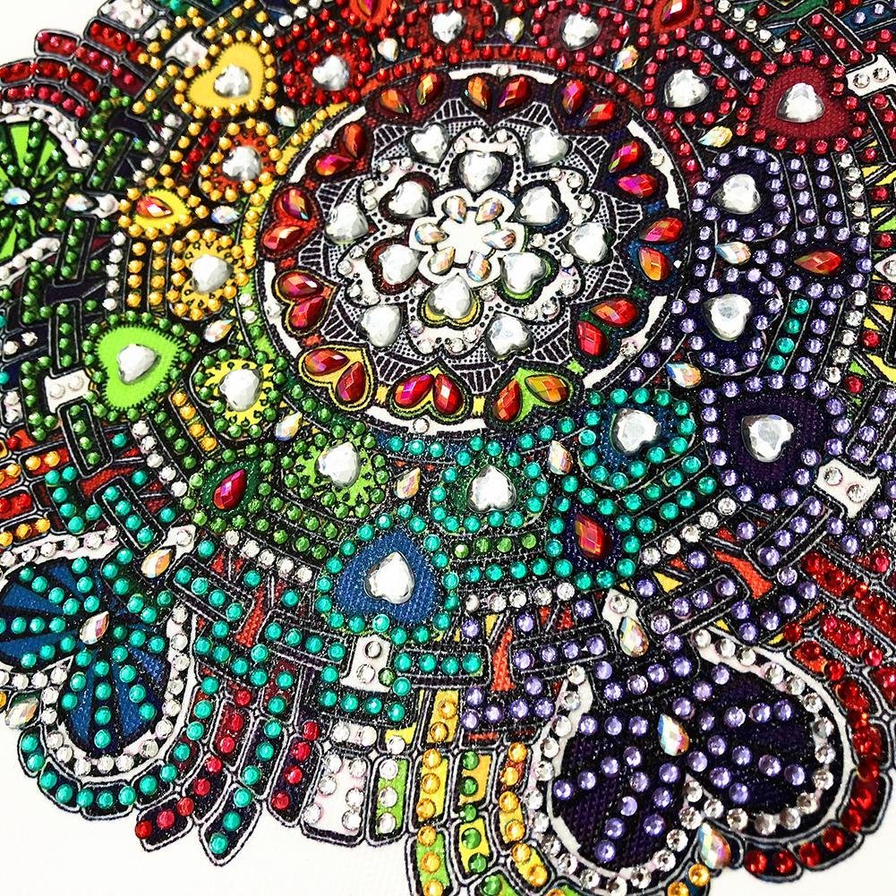 Diamond Painting - Crystal Rhinestone - Mandala 18