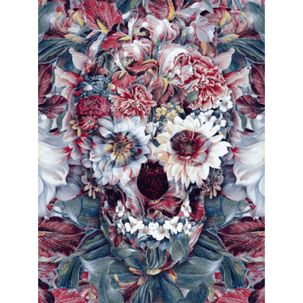 Paint By Number Oil Painting Skull Head (40*50cm)