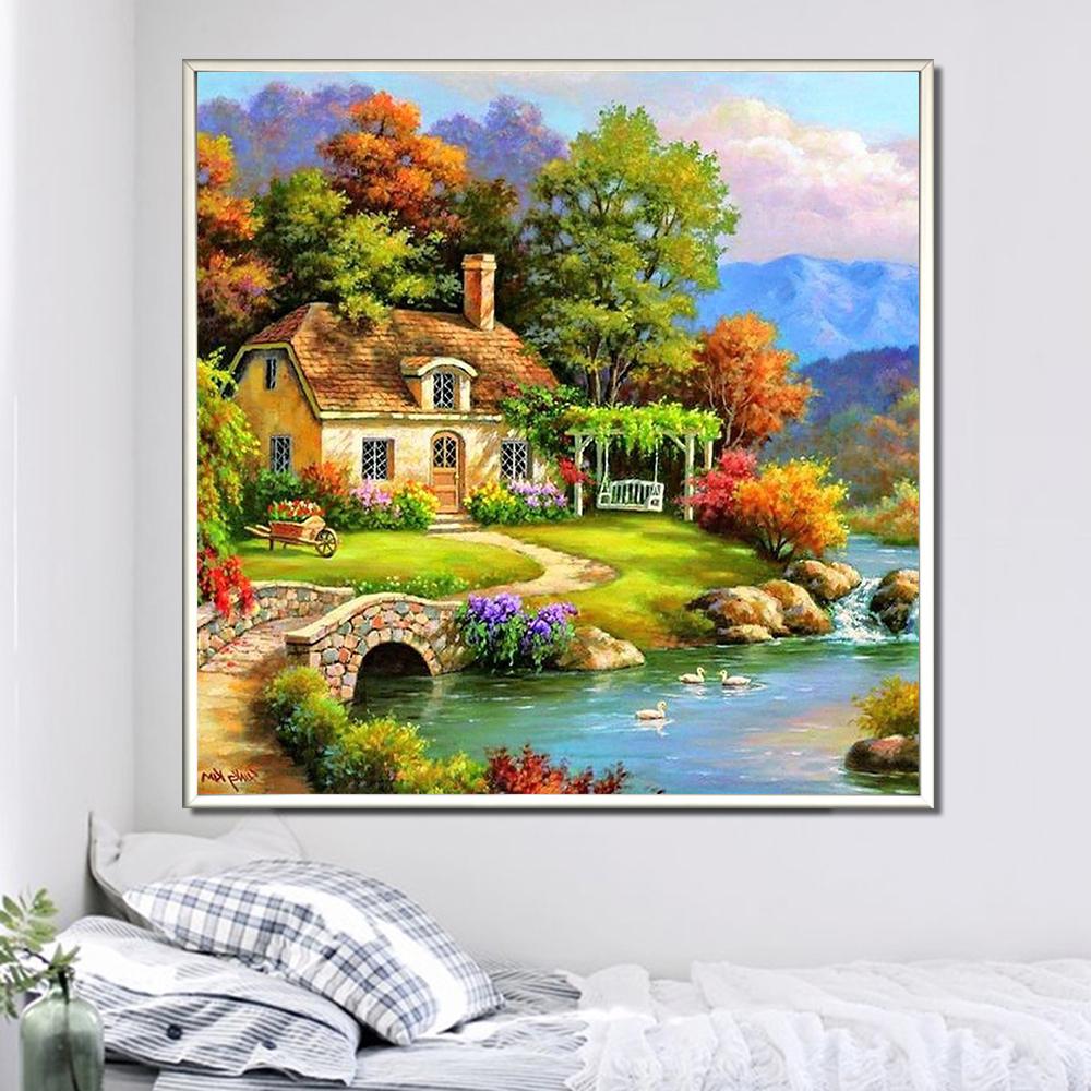 Rural Scenery | Full Square Diamond Painting Kits
