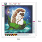 Diamond Painting - Full Round - Hedgehog