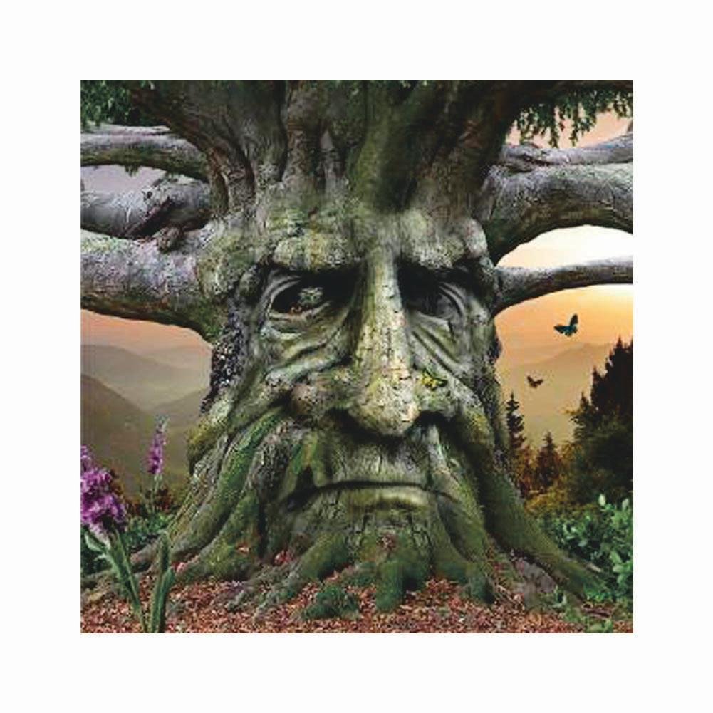 5D DIY Diamond Painting Kit Full Square Tree Man