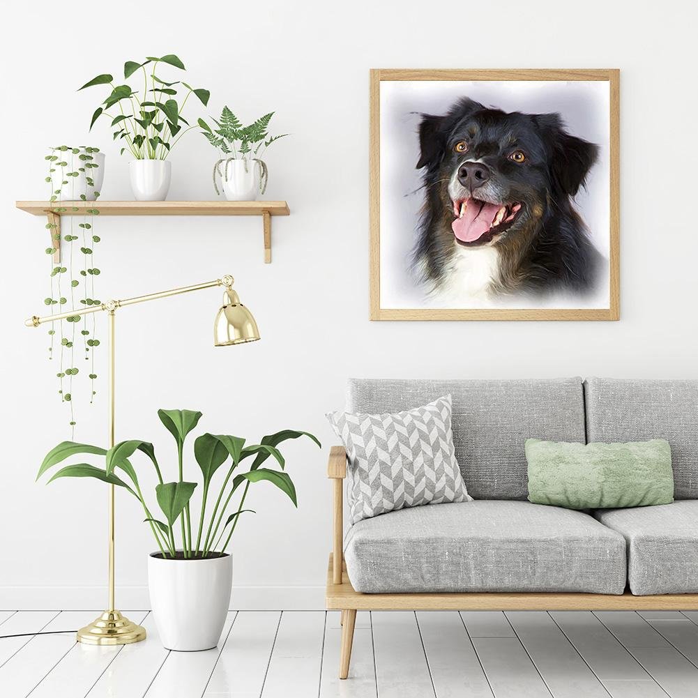 Diamond Painting - Full Round - Dog 12