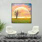 5D DIY Diamond Painting Kit - Full Round - Moon Tree D