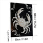 DIY Pearl Painting With Frame - Handmade Self-Adhesive Pearls - Crab (30*40cm)