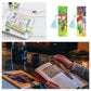 2pcs Diamond Painting Bookmark DIY Flowers Leather Tassel Book Marks Craft