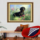 Diamond Painting - Partial Round - Black Dog
