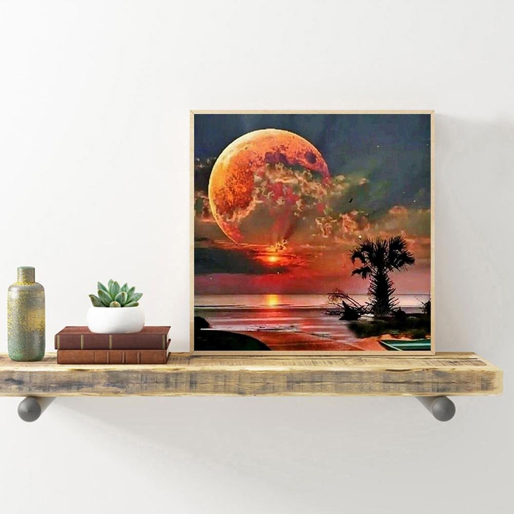 Diamond Painting - Full Round - Full Moon 2