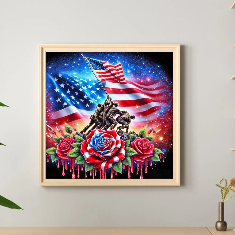 Diamond Painting - Full Round / Square - 250th Anniversary of USA