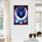 Diamond Painting - Full Round - Wolf Under Moon