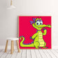 Diamond Painting - Full Round - Cartoon Dinosaur A