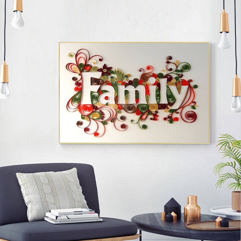 Diamond Painting - Full Round -Family