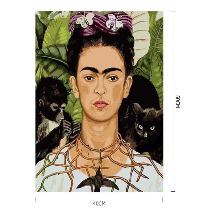 Oil Painting Picture By Numbers Canvas Drawing Wall Art for Living Room 40x50cm
